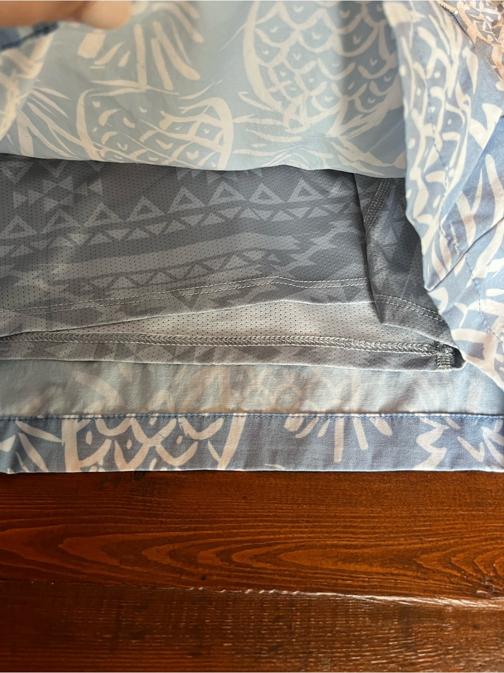 Chubbies The Thigh-napples Classic Swim Trunks Faded Blue Pineapple Men’s XXXL - Picture 6 of 10
